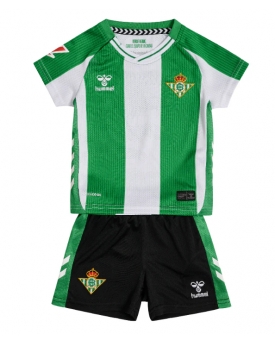 Billige Fotballdrakt Real Betis Replika Hjemmedraktsett Barn 2025-26 Kortermet (med bukser)